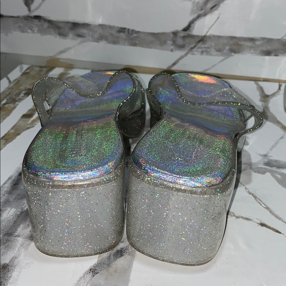 Jeffery Campbell Bubblegum Platform Sandals - Picture 4 of 6